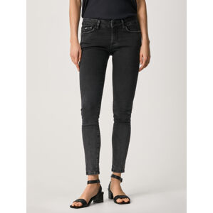 Pepe Jeans dámské černé džíny Pixie - 32/32 (0)